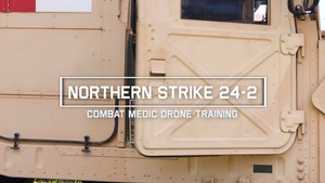 Combat medic drone training, Northern Strike 24-2