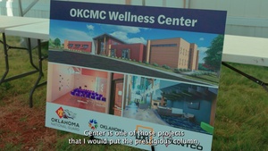 Oklahoma National Guard breaks ground on wellness center focused on holistic health