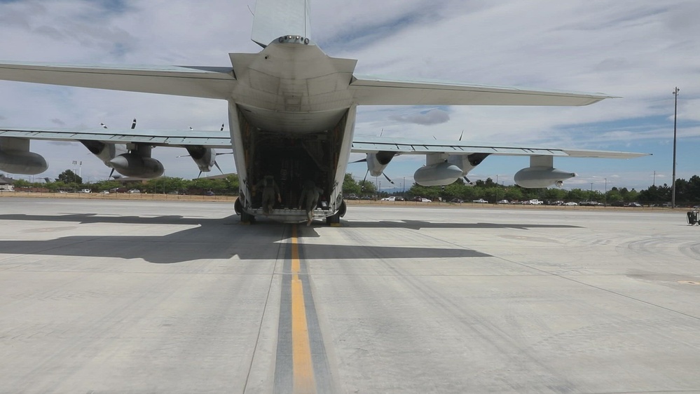 DVIDS - Video - VMGR-152 Marines conduct KC-130J low-altitude training during Exercise Evergreen 2024