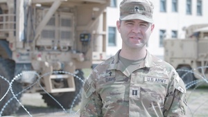 Chaplain (Capt.) Greg Davis discusses his role in the mission