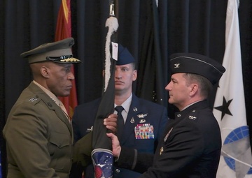 USSPACEFOREUR-AF Change of Command B-Roll