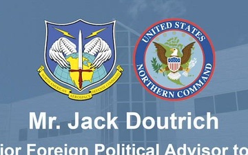 Mr. Jack Doutrich, Senior Foreign Political Advisor to the Commander, NORAD &amp; USNORTHCOM, Retirement Ceremony.