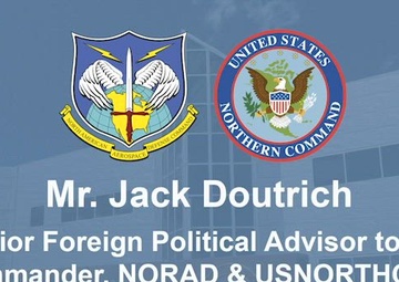 Mr. Jack Doutrich, Senior Foreign Political Advisor to the Commander, NORAD &amp; USNORTHCOM, Retirement Ceremony.