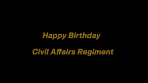 The Civil Affairs Regiment has been supporting the U.S. Army for 69 years.