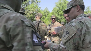 Intelligence Center of Excellence competes in TRADOC Best Squad Competition 2024