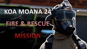 Koa Moana 24: Expeditionary Fire and Rescue Marines Provide Expertise Exchange with Palau and the FSM