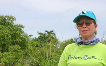 Camp Blaz Marines and civilians participate in the South Taguac clean up