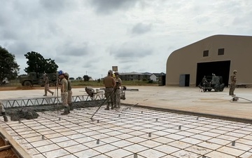 NMCB 11 and 8th ESB at work in Ghana