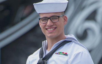 Serving Aboard the USS Constitution: HM2 Andre Flamini