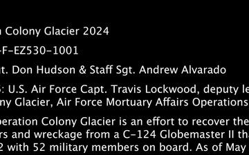 Operation Colony Glacier 2024