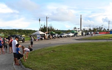 36th Wing participates in the End of Summer Chalk and Roll event