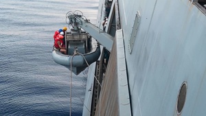 USS New York Boat Operations