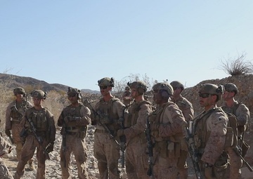 Marines with 1/2 conduct platoon attacks during SLTE 5-24