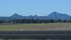 B-2s take off, land for BTF missions from Australia B-Roll