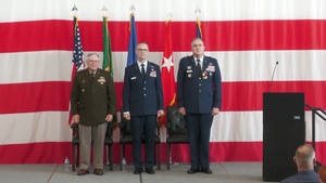 Washington Air National Guard CoC Ceremony