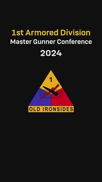 1AD Master Gunner Conference Social Media Reel