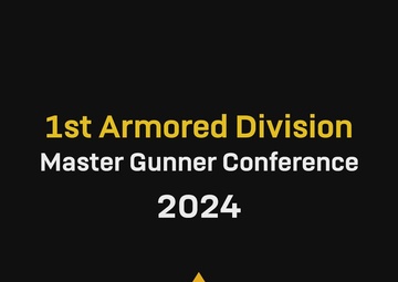 1AD Master Gunner Conference Social Media Reel