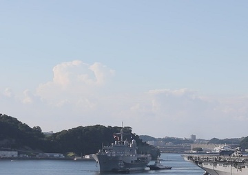 USS Blue Ridge Returns to Yokosuka