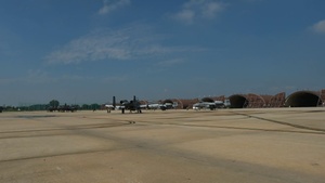 25th FS A-10s execute post flight operations during Ulchi Freedom Shield 24