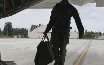 VMGR-152 Marines conduct personnel air drop training with 6th ANGLICO and low-altitude training during Exercise Evergreen 2024