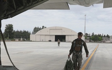 VMGR-152 Marines conduct personnel air drop training with 6th ANGLICO and low-altitude training during Exercise Evergreen 2024