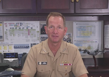 Vice Adm. John Mustin Farewell Message
