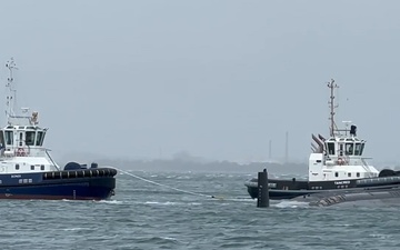 USS Hawaii Moors at HMAS Stirling to Conduct AUKUS Submarine Tendered Maintenance Period