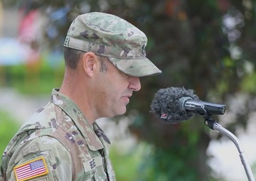 1st Battalion 63rd Armor Regiment change of responsibility ceremony.