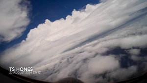 Hurricane Hunters fly Tropical Storm Hone