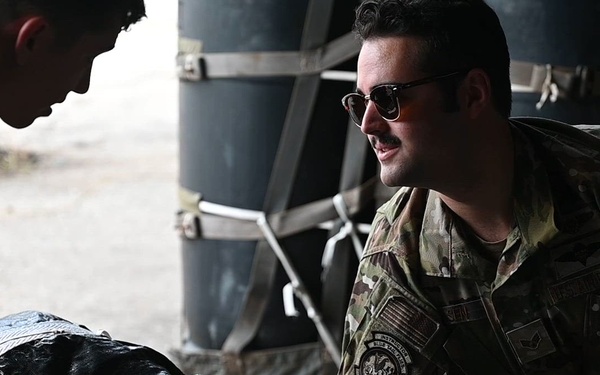 Ramstein Airmen palletize, drop cargo during Thracian Summer 24