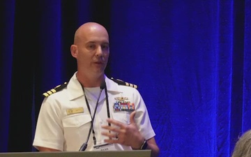 Cmdr. Ryan Smith Presents at the 2024 Military Health System Research Symposium