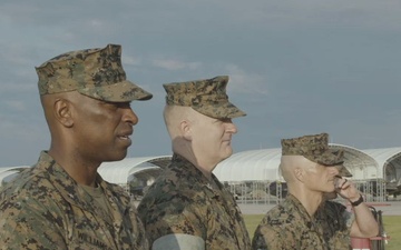 39th Commandant of the Marine Corps, Gen. Eric M. Smith and 20th Sergeant Major of the Marine Corps, Sgt. Maj. Carlos A. Ruiz visit MCRD Parris Island