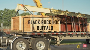 New Gates Delivered to Buffalo's Black Rock Lock