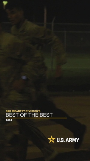 3rd Infantry Division Best of the Best Competition 2024 Social Media Post