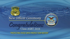 PFPA New Police Officer Ceremony