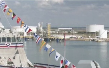 USS Kingsville Commissioning B-Roll