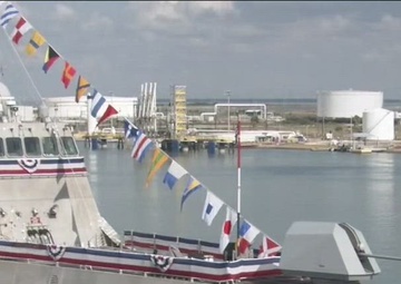 USS Kingsville Commissioning B-Roll