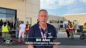 BACH Participates in Post-Wide Exercise