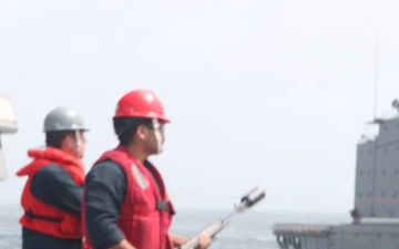 Refueling-at-sea with USNS Big Horn