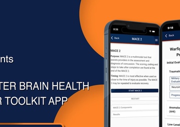 New Warfighter Brain Health Provider Toolkit App