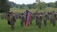 B-roll: 1-111th IN deployment ceremony