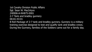 2-7 Gunnery B Roll