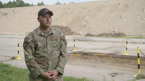 Interview: Tech. Sgt. Nicholas McMillan shares airfield repair skills with Estonians