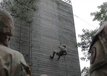 2024 Army Reserve Best Squad Competition Rappel Tower B-roll