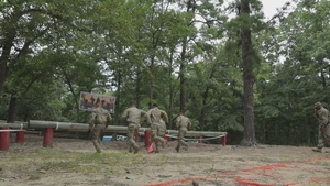 2024 Army Reserve Best Squad Competition Obstacle Course B-roll