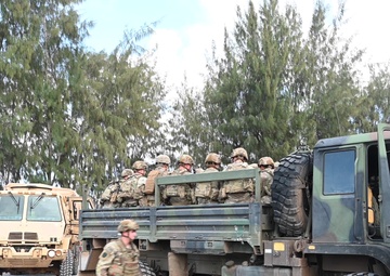 U.S. Military and Kenya Defense Forces strengthen base defense response- B-Roll