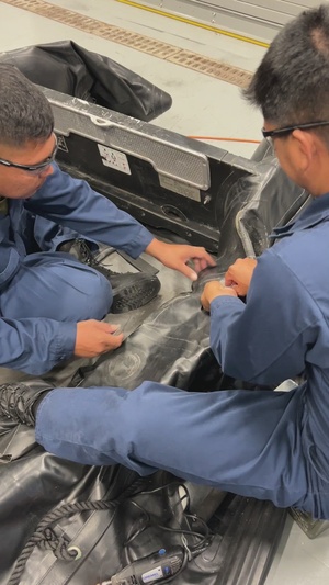 Zodiac Repairs offered in NAVSCIATTS' Technical Welding Course