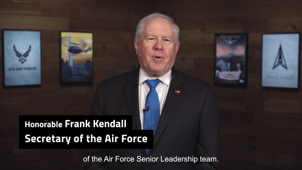 DVIDS - Video - Secretary of the Air Force Frank Kendall 2024 Suicide ...