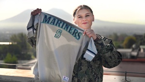 Lt. j.g. Molly Workman Seattle Mariners Shout-out