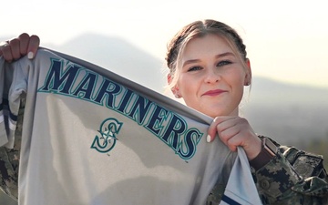 Lt. j.g. Molly Workman Seattle Mariners Shout-out